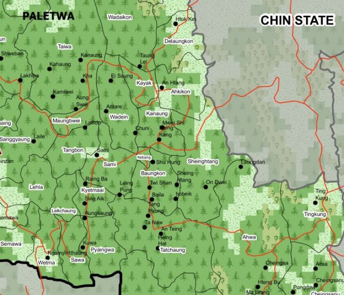 Chin State ai Paletwa township song ah Sami Sub-township ding zo