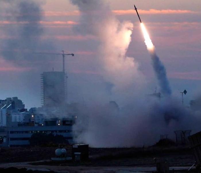 2014 kum hnua ah Gaza in rocket in kaap maanin Israel in kaap leh