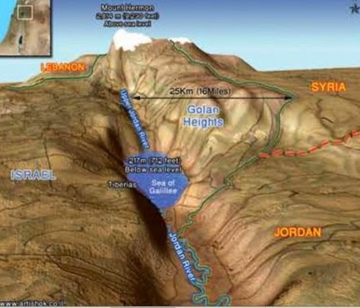 Israel in Golan Heights ah kum tam ngai hmang pha maiti tawk